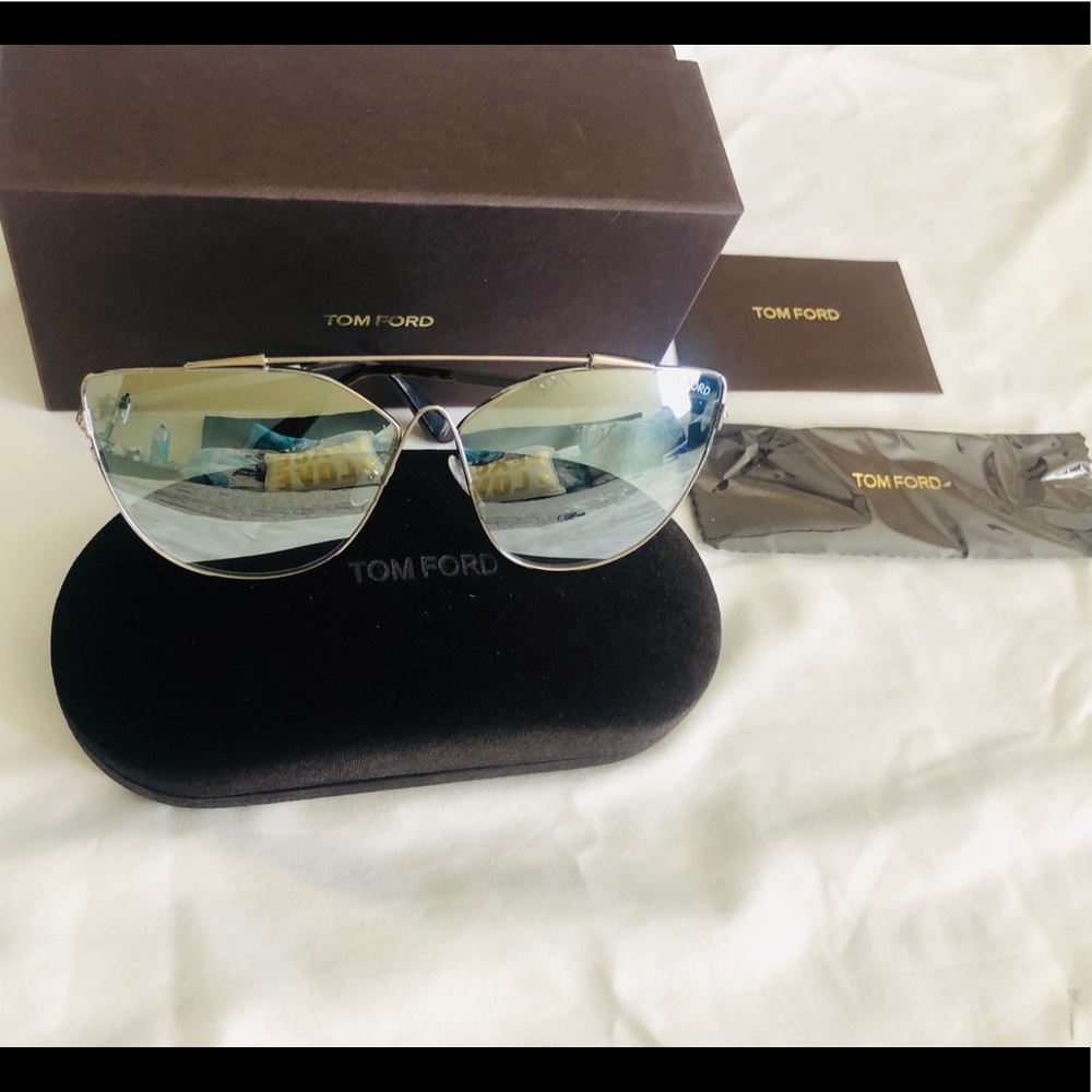 NEW AUTHENTIC TOM FORD JACQUELYN-02 SUNGLASSES 14x